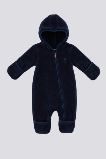 U.S POLO-YASİN TEKSTİL - U.S. Polo Erkek Bebek Tulum - Lacivert
