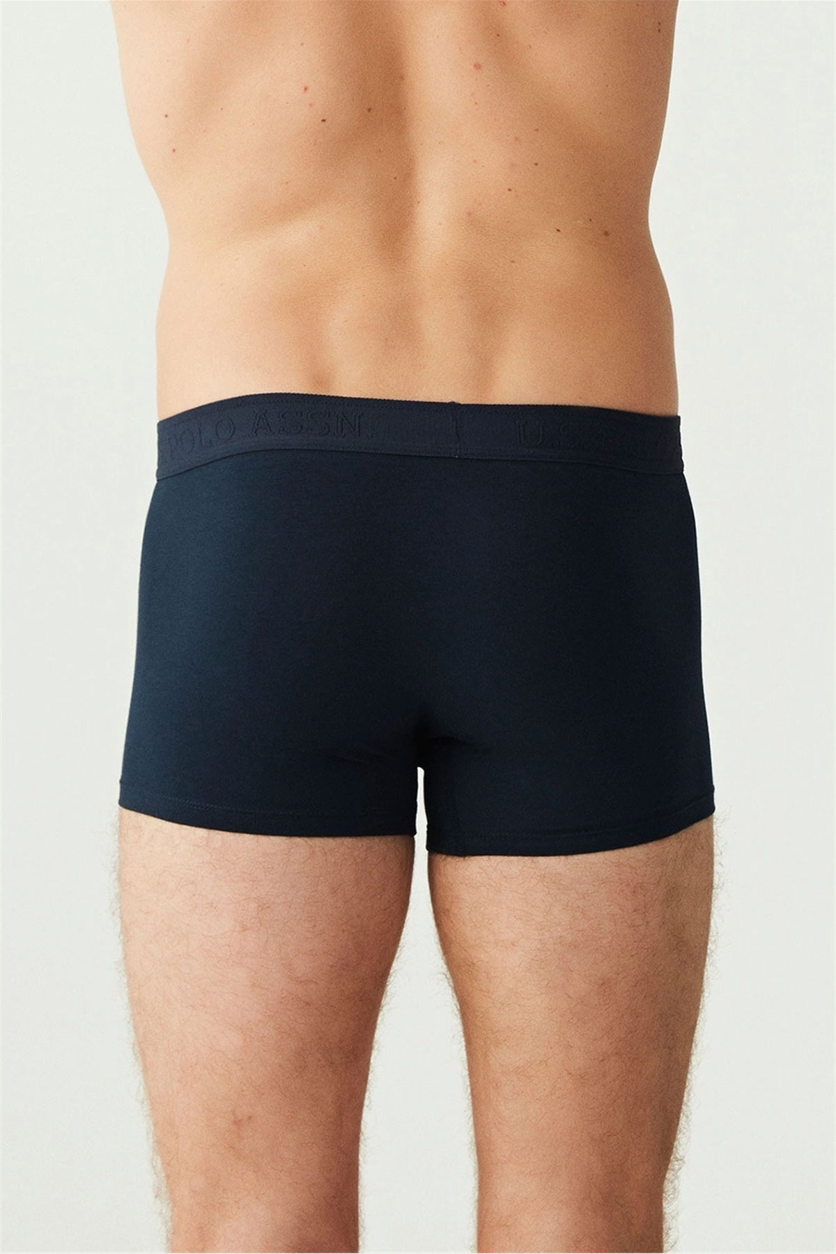 U.S. Polo Erkek Pamuklu Boxer 3'lü - Thumbnail