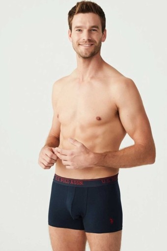 U.S POLO-İBERYA - U.S. Polo Erkek Boxer 3'lü