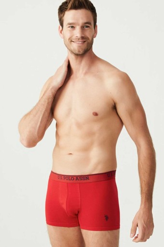 U.S POLO-İBERYA - U.S. Polo Erkek Boxer 3'lü