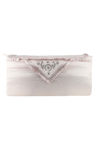 UYGUN  ÇEYİZ - Uygun Çeyiz Yorgan Hurcu Saten Aplike (1)