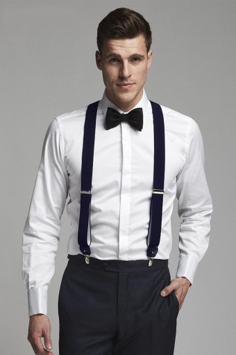 VELİLA - Velila Erkek Pantolon Askısı 4 Metal Klips 3,5 Cm (1)