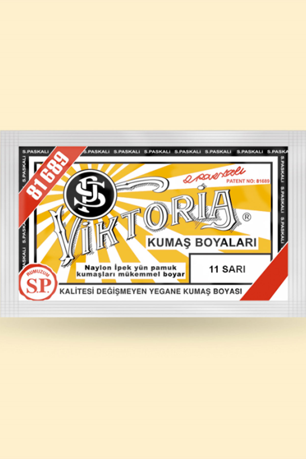 Viktoria Toz Kumaş Boyası 10 Gram - Thumbnail