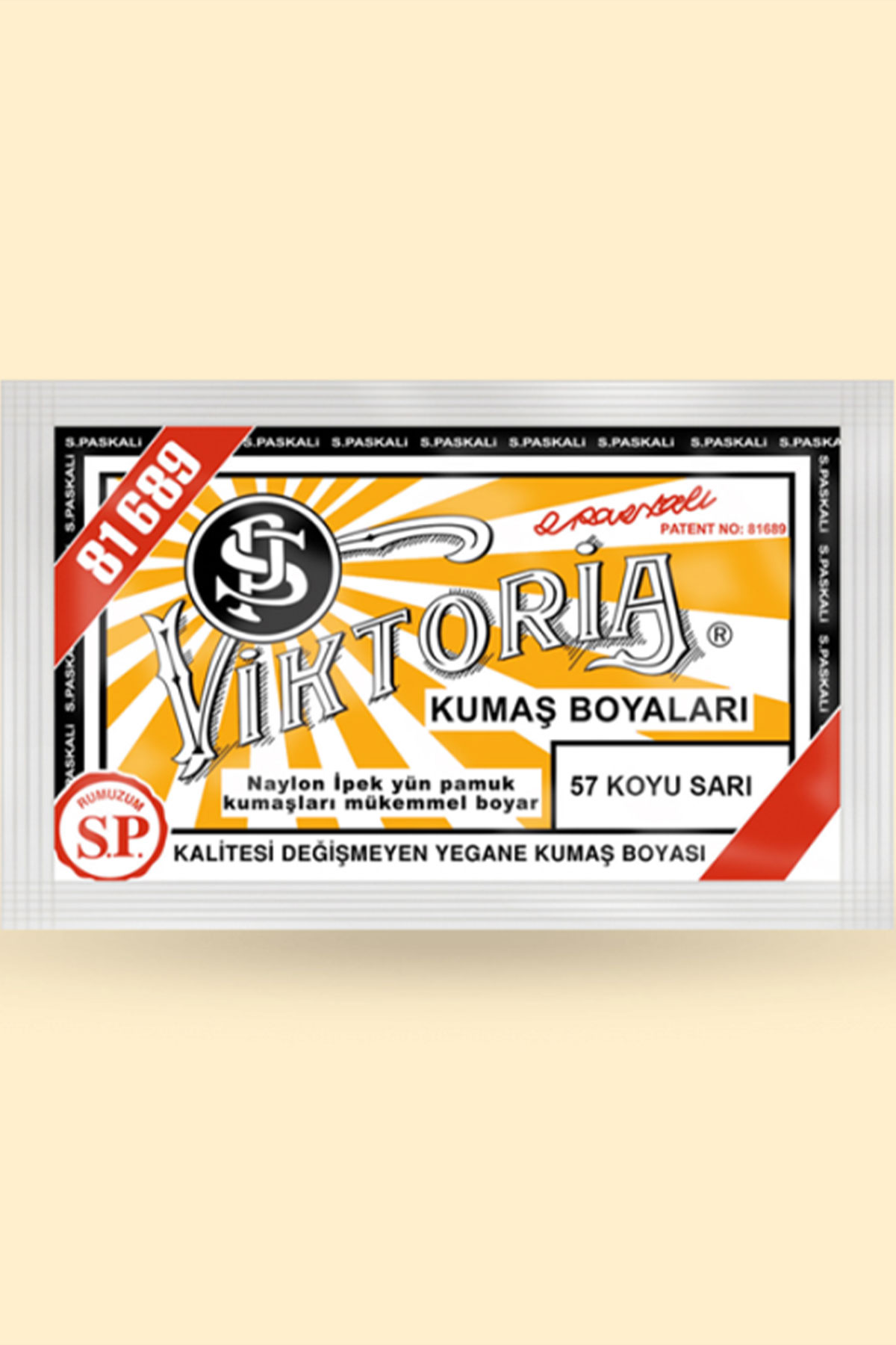 Viktoria Toz Kumaş Boyası 10 Gram - Thumbnail