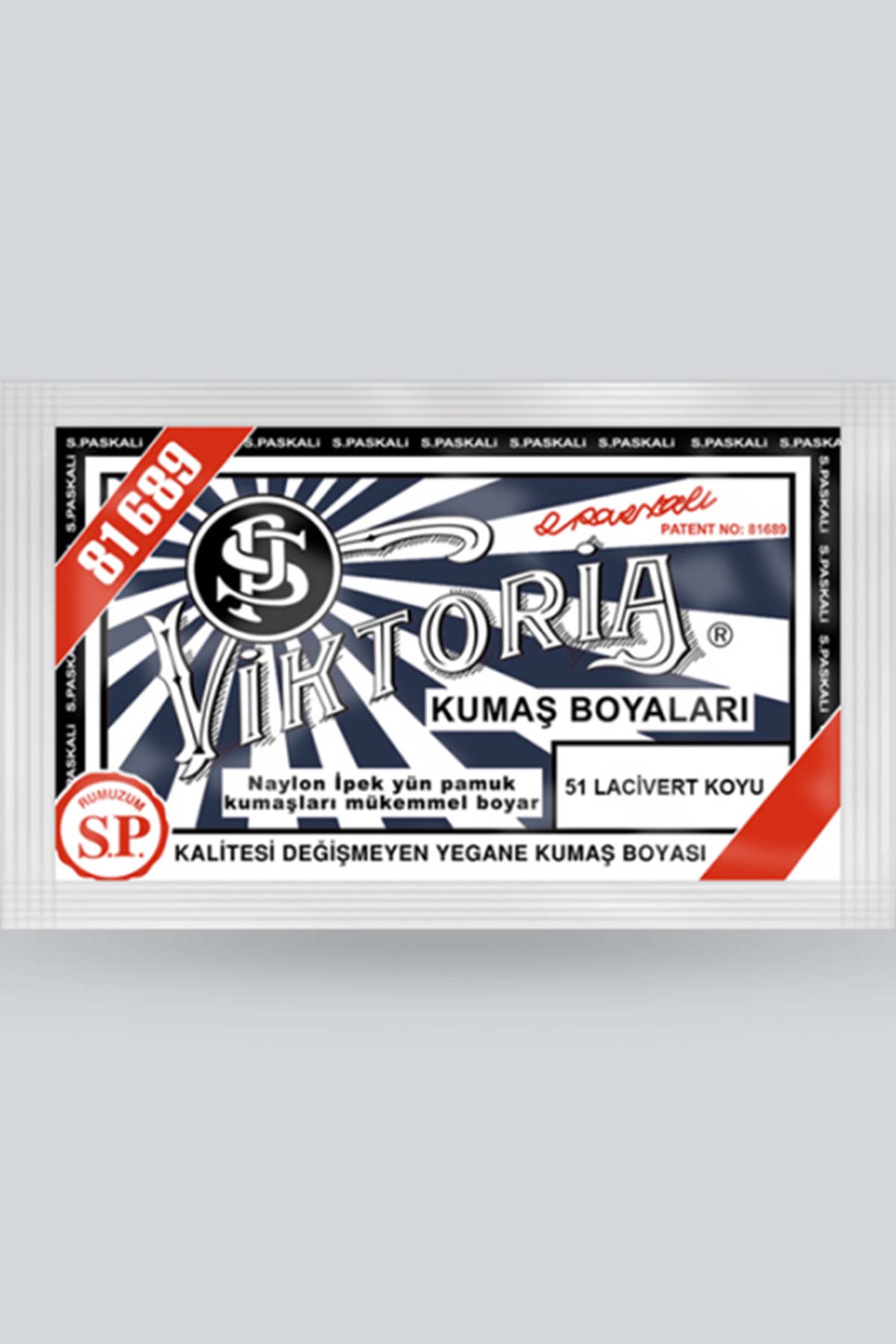 Viktoria Toz Kumaş Boyası 10 Gram - Thumbnail