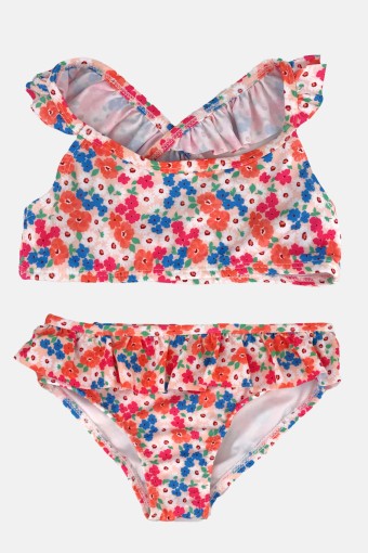 FORUM - We Bella Kız Çocuk Bikini Takımı Desenli - Çok Renkli