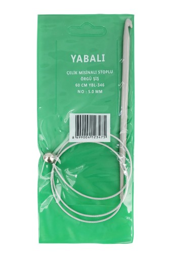 YABALI-TÖZENLER - Yabalı Çelik Misinalı Stoplu Gagalı Şiş 60 Cm - Asorti - 5 (1)