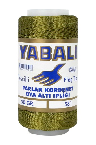 YABALI-DİKTAŞ - Yabalı Dantel İpliği 50 Gr Floş Parlak Kordenet Oya Altı