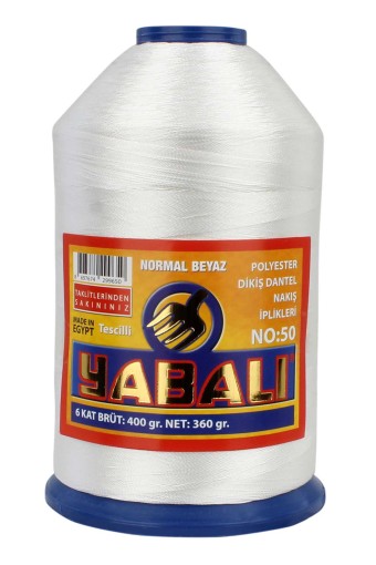 YABALI-DİKTAŞ - Yabalı Dantel İpliği No:50 400 Gr Polyester
