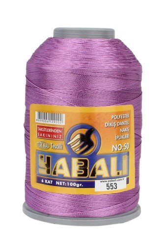 YABALI-DİKTAŞ - Yabalı Dantel İpliği No:50 6 Kat 100 Gr Polyester (1)