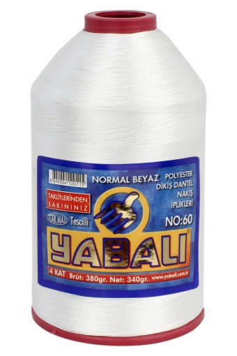 YABALI-DİKTAŞ - Yabalı Dantel İpliği No:60 400 Gr Polyester (1)