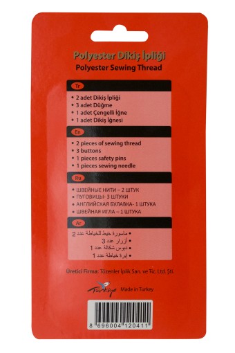 YABALI-TÖZENLER - Yabalı Dikiş İpliği Seti Blister 2'li (1)