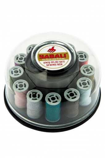 YABALI-TÖZENLER - Yabalı Dikiş İpliği Seti Tek Katlı Fanus