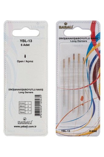 YABALI-TÖZENLER - Yabalı Dikiş Nakış Terzi İğnesi Boyutlu (1)