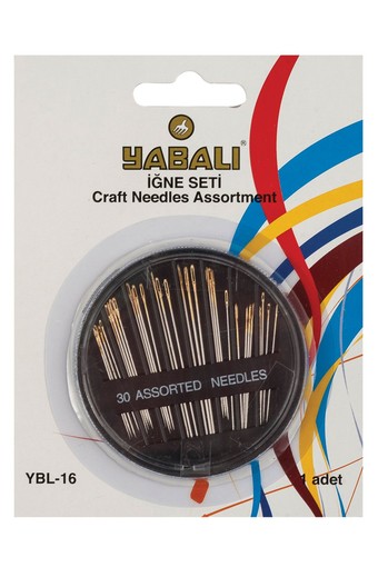 YABALI-TÖZENLER - Yabalı Disk İğne Seti Karışık 20'Li