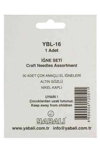 YABALI-TÖZENLER - Yabalı Disk İğne Seti Karışık 20'Li (1)
