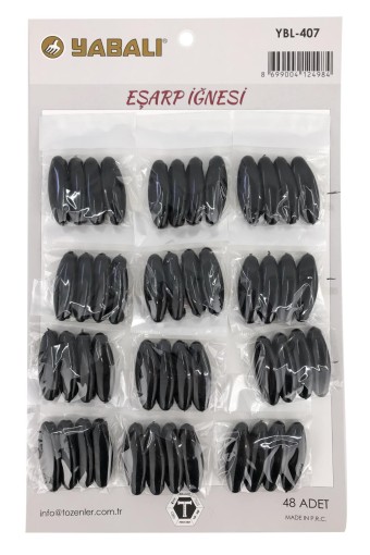 YABALI-TÖZENLER - Yabalı Eşarp İğnesi 4'lü Paketli (1)