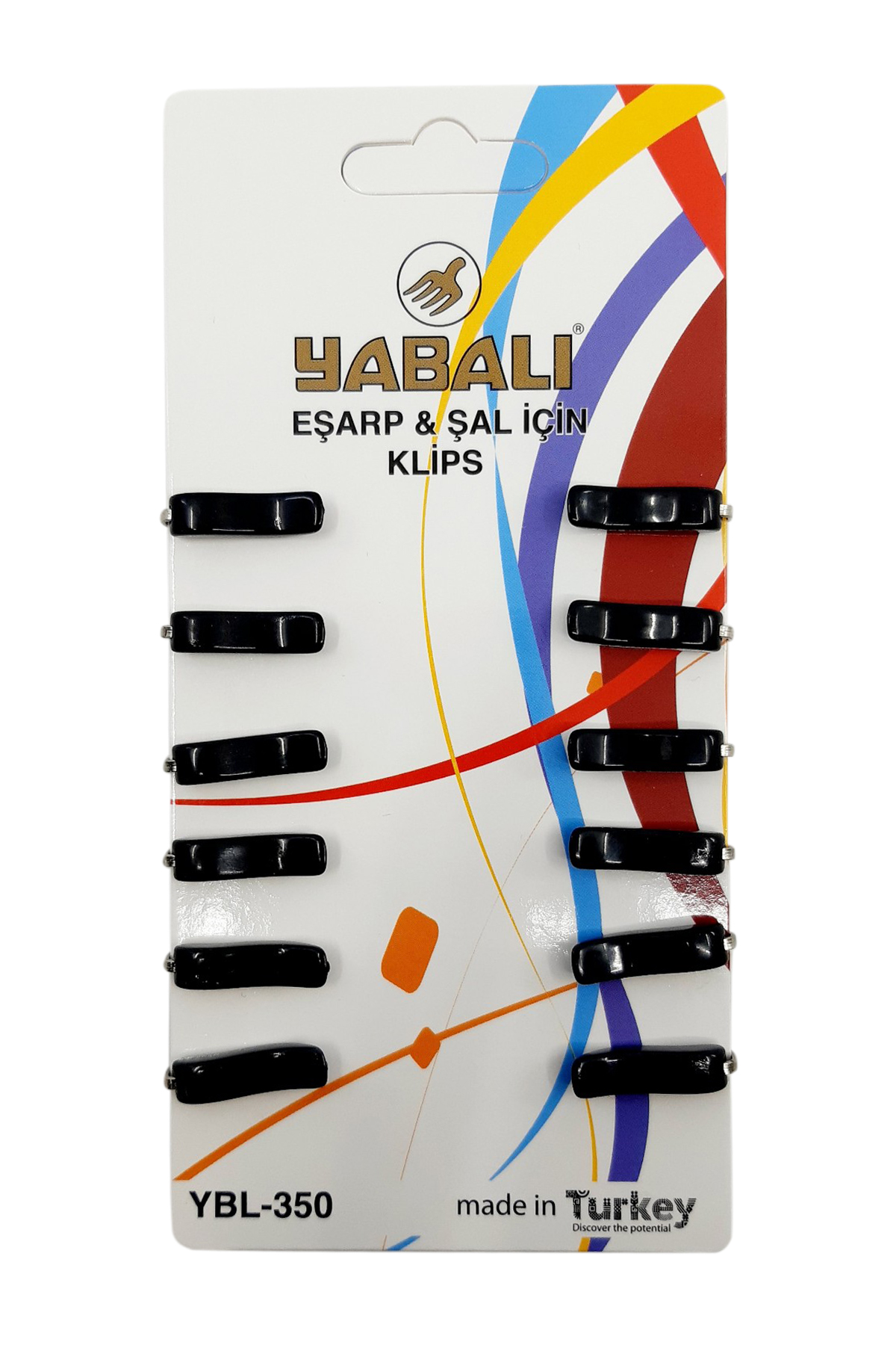 Yabalı Eşarp - Şal Klipsi - Thumbnail