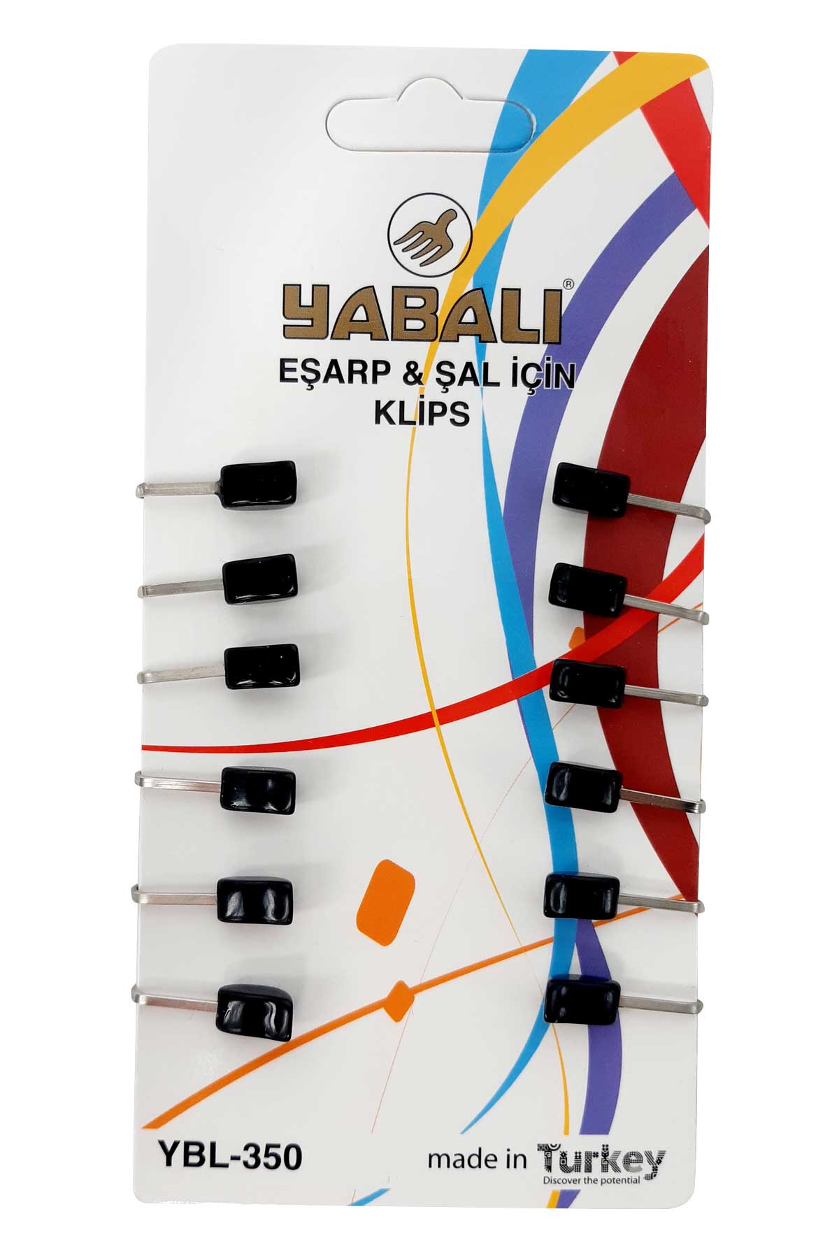 Yabalı Eşarp - Şal Klipsi - Thumbnail