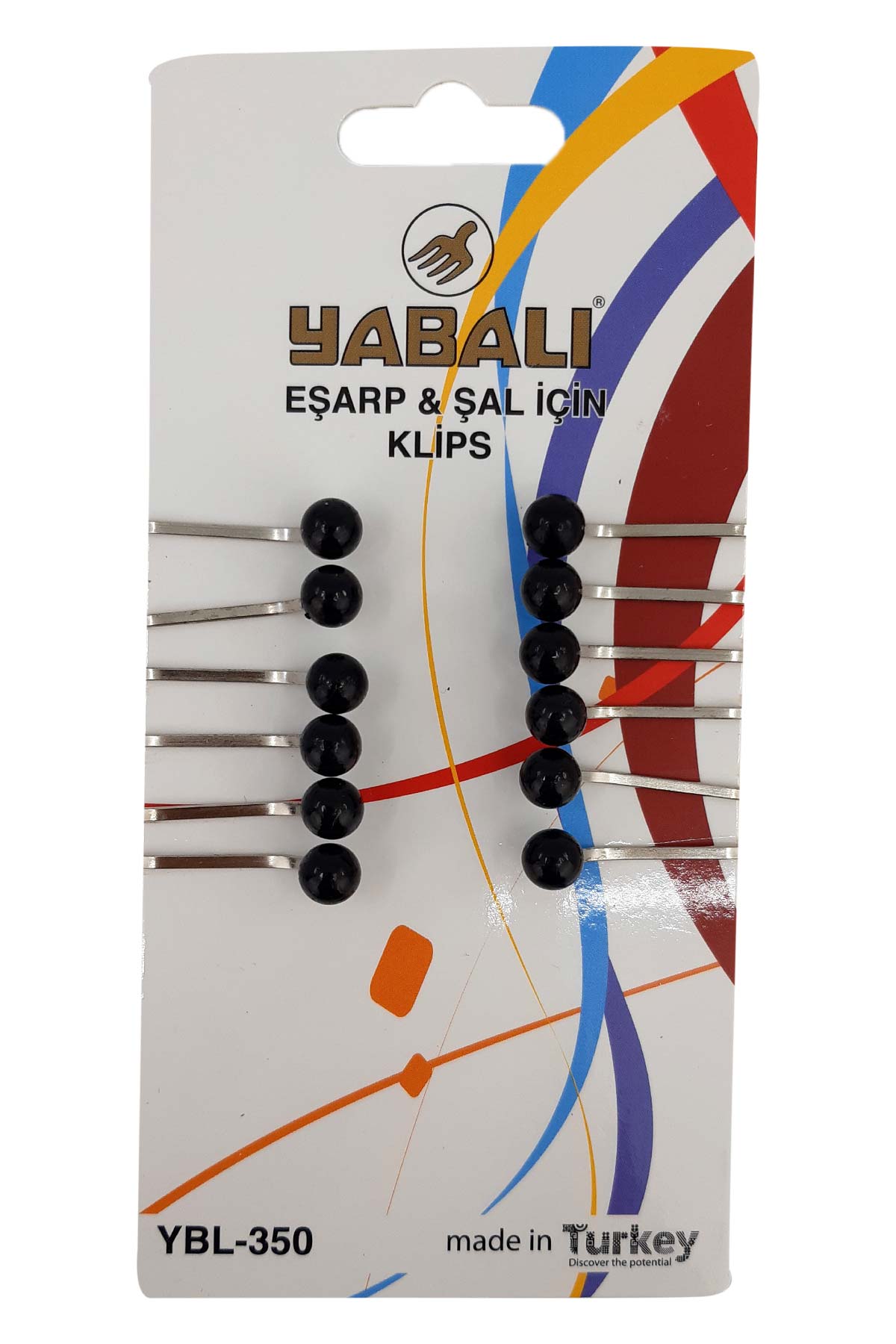 Yabalı Eşarp - Şal Klipsi - Thumbnail
