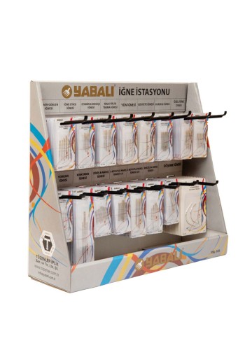 YABALI-TÖZENLER - Yabalı Karton İğne Standı (1)