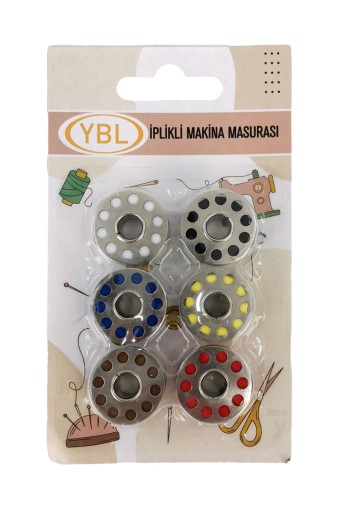 YABALI-TÖZENLER - Yabalı Metal Masura İplikli 12 Adet