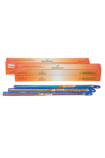 YABALI-TÖZENLER - Yabalı Metalik Örgü Şişi 35 Cm - Asorti - 4 (1)