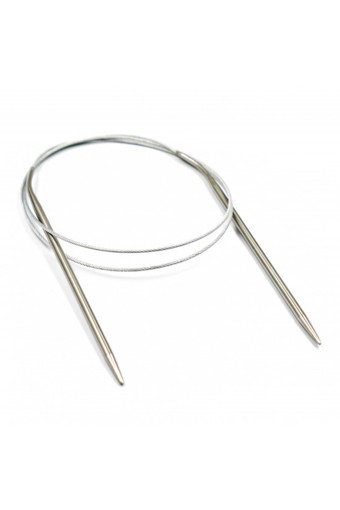 YABALI-TÖZENLER - Yabalı Çelik Misinalı Örgü Şişi 100 Cm - Asorti - 3.5