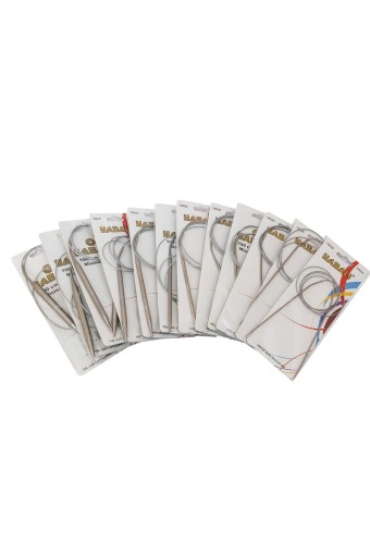 YABALI-TÖZENLER - Yabalı Çelik Misinalı Örgü Şişi 100 Cm - Asorti - 4.5 (1)