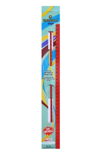 YABALI-TÖZENLER - Yabalı Cetvelli Örgü Tığı 35 Cm - Asorti - 5 (1)
