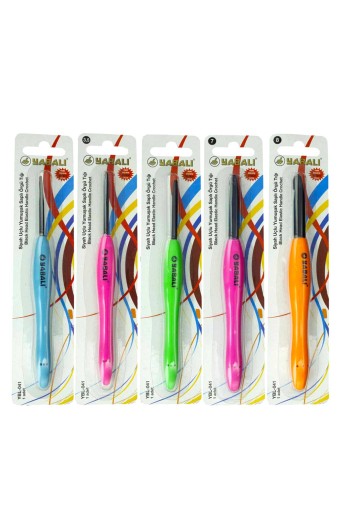 YABALI-TÖZENLER - Yabalı Yumuşak Saplı Örgü Tığı - Asorti - 2,5