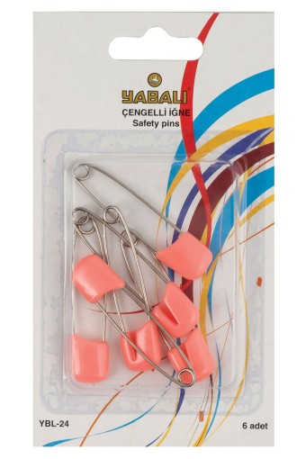 YABALI-TÖZENLER - Yabalı Unisex Bebek Çengelli İğne Kartı Renkli (1)