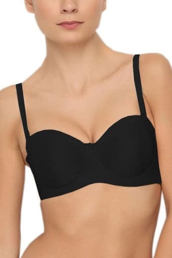 YENİ İNCİ - Yeni İnci Kadın Toparlayıcı Straplez Sütyen (1)