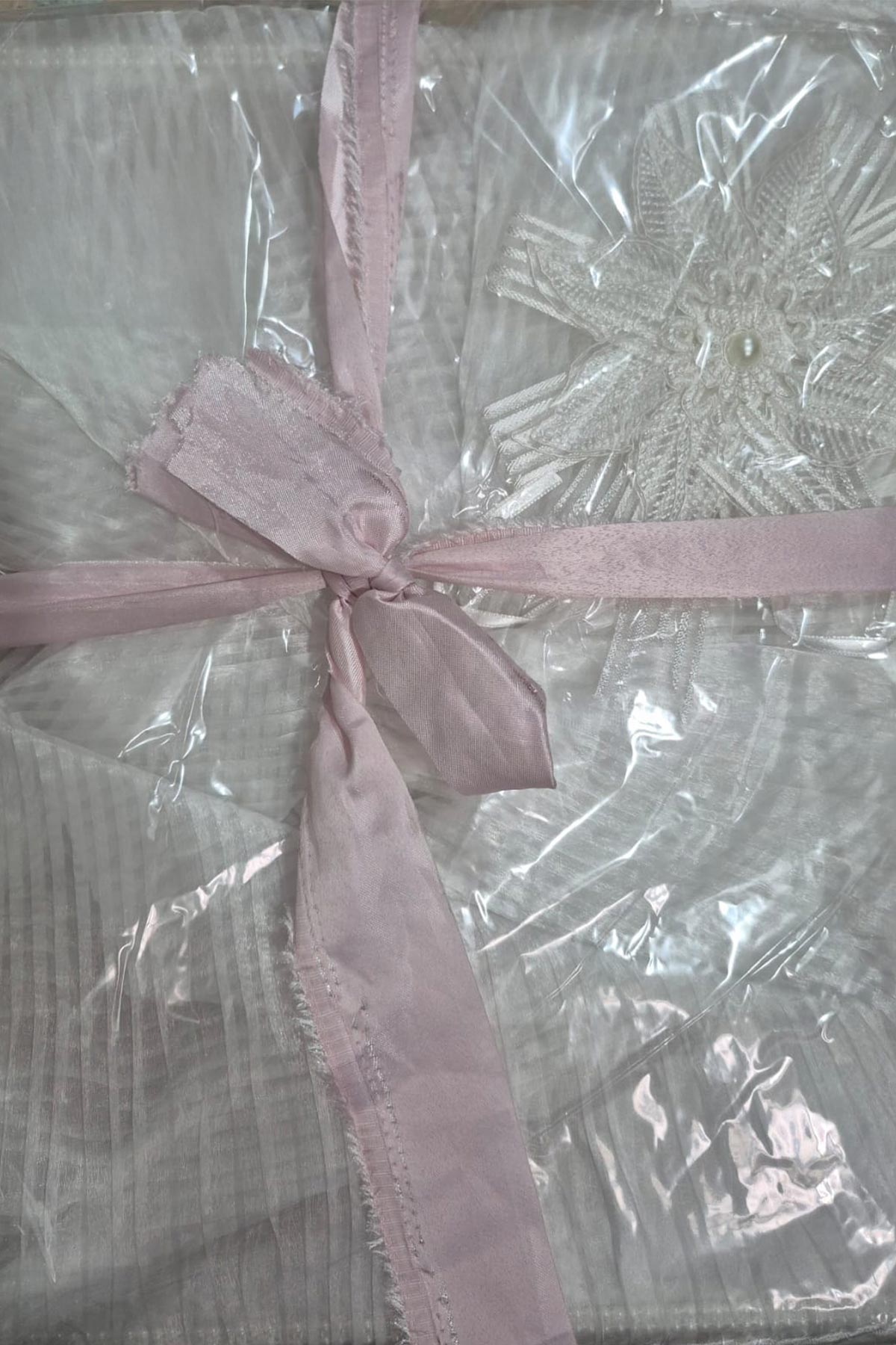 Zerre Home Bohça Prenses Fırfırlı Çiçekli - Thumbnail