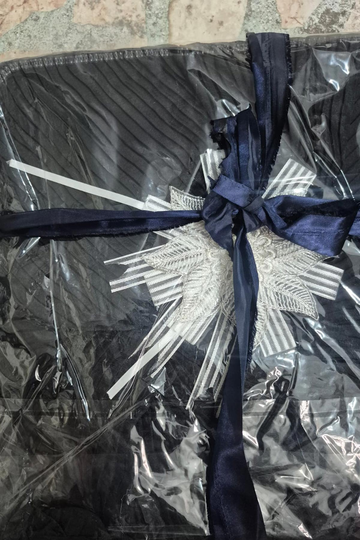 Zerre Home Bohça Prenses Fırfırlı Çiçekli - Thumbnail