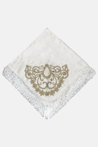 ZERRE HOME - Zerre Home Fistolu Bohça Kadife 95Cm