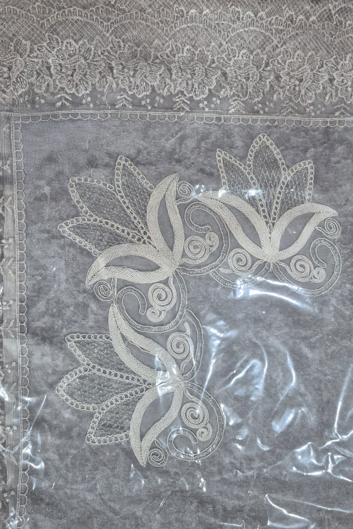 Zerre Home Fistolu Bohça Kadife 95Cm - Thumbnail