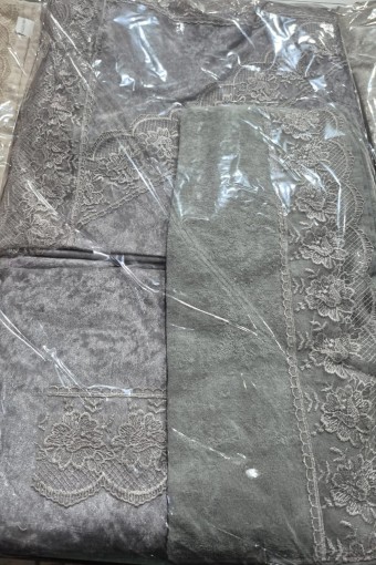 ZERRE HOME - Zerre Home Fistolu Seccade Takımı Kadife (1)