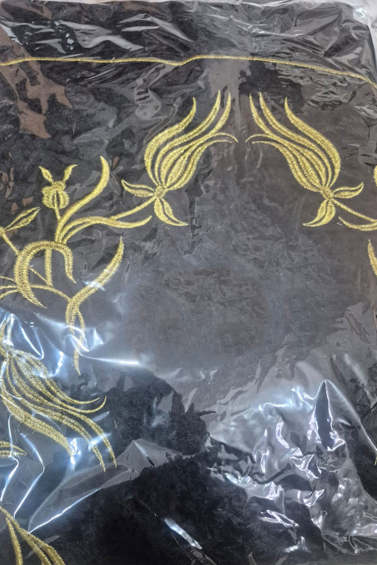 Zerre Home Seccade Takımı Kadife Sırma - Thumbnail