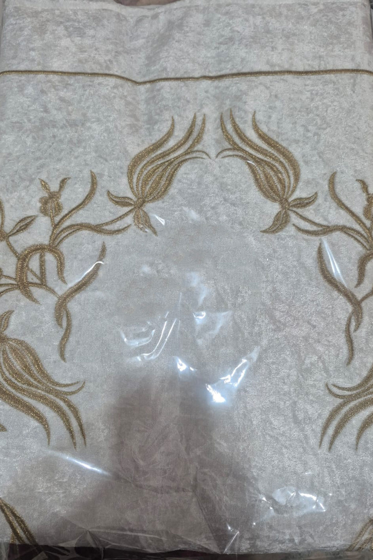 Zerre Home Seccade Takımı Kadife Sırma - Thumbnail