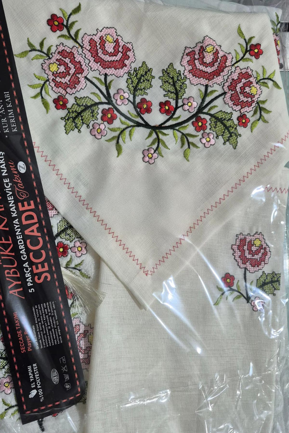 Zerre Home Seccade Takımı Kaneviçe Aybüke Kutulu - Thumbnail