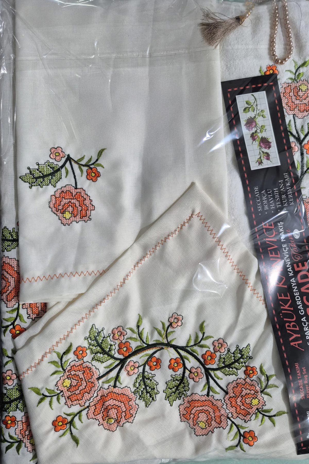 Zerre Home Seccade Takımı Kaneviçe Aybüke Kutulu - Thumbnail