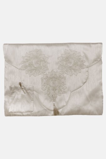 ZERRE HOME - Zerre Home Zarf Bohça Osmanlı İpeği Püsküllü 95Cm